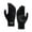 Black, variant on Fgnfyis Men Winter Knitted Gloves Thermal Lined with Tire Tread Pattern for Cycling Outdoor Activities and Cold Weather Hand Protection Black