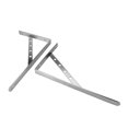 thumbnail image 4 of Soportes de pared triangulares de acero inoxidable para estantes y estanterías, 14" de largo, juego de 2, 4 of 8