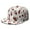 Sweet Cherry Ar, variant on Unisex Snapback Hat with Floral Dog Design - Flat Brim Baseball Cap for Dog Lovers
