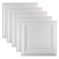 thumbnail image 1 of Great Lakes Tin Detroit Matte White 2ft x 2ft Lay In Ceiling Tiles (5 Pack), 1 of 6
