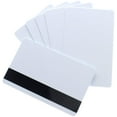thumbnail image 2 of 200 Pack - Premium Blank Gift Cards with Magnetic Stripe - Plastic Photo ID Badge Cards - UNPROGRAMMED - CR80 30mil - USA Made - 1/2" HiCo Strip - Printable for PVC ID Printers by Specialist ID, 2 of 7