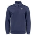 thumbnail image 2 of Unisex Cutter & Buck Navy Scranton Wilkes-Barre RailRiders Clique Lift Eco Performance Half-Zip Pullover Top, 2 of 3