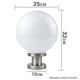 thumbnail image 5 of Farol de exterior impermeable IP55, luz LED de acero inoxidable alimentada por energía solar para postes de puertas y casas de campo, 5 of 5