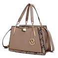 thumbnail image 2 of MKF Collection Aubrey Vegan Snake Leather Woman Multi Compartment Satchel Handbag by Mia K, 2 of 10