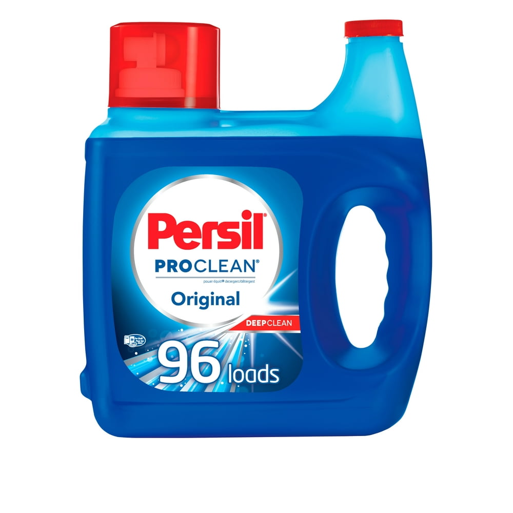 Persil Liquid Laundry Detergent, Original, 150 Fluid Ounces, 96 Loads