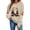 Khaki Sweatshirts, variant on Jsaierl Halloween Sweatshirts Women Spooky Ghost Graphic Pullovers Fall Work Crewneck Long Sleeve Sweater Tops Halloween Party Supplies, Sizes S-2XL