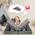 thumbnail image 7 of Xilingol Kids Play Couch, 8Pcs Convertible Sofa for Creativity & Imagination，Child Sectional Sofa, Foam Kids Modular Couch, 50”x28.5"x19", Grey, 7 of 7