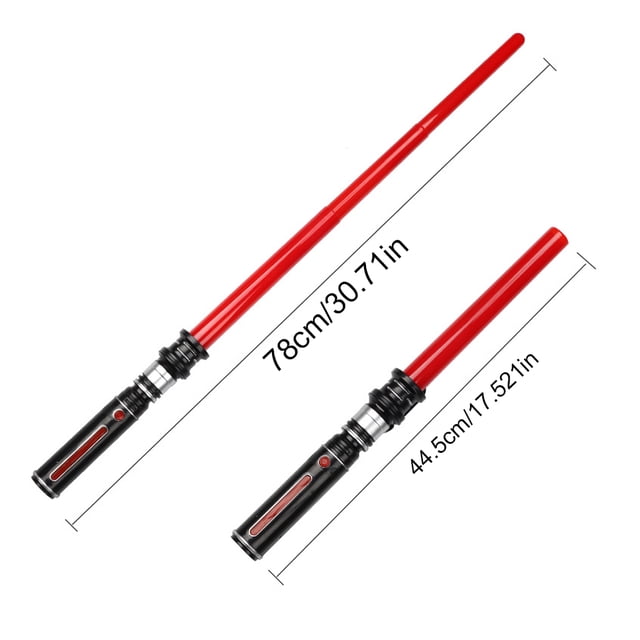 Swordtoy, Espada retráctil emisora de luz LED con sonido simulado Espada retráctil Diseño a prueba de futuro