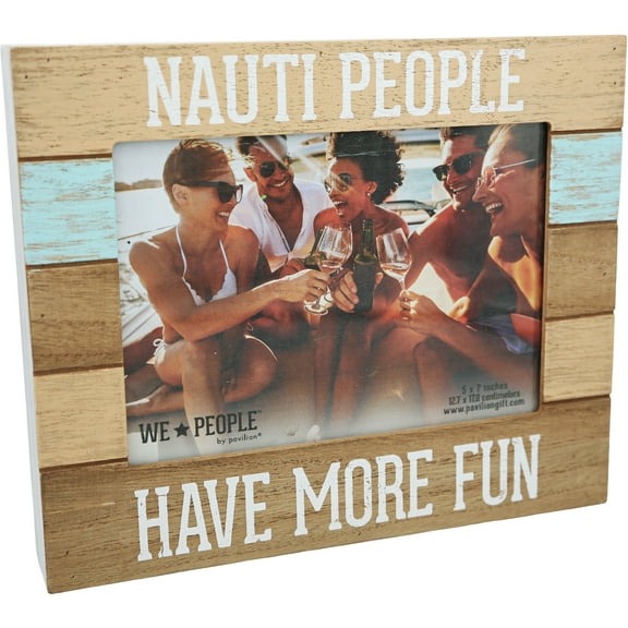 Nauti People 9 x 7.25 Frame (Holds 5 x 7 photo)