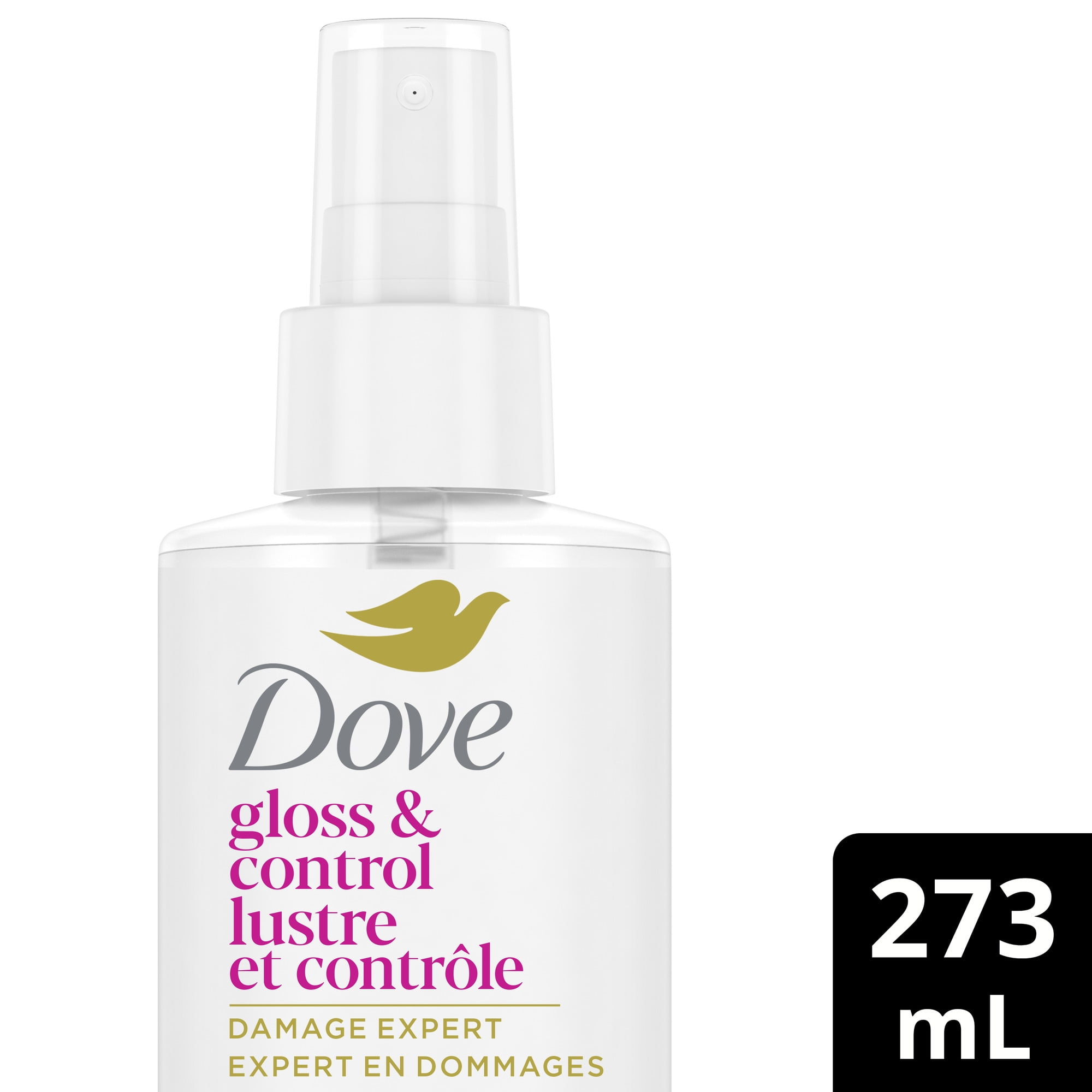 Dove Fixatif Non Aérosol pour une tenue extra forte Lustre et Contrôle et une protection contre les conditions humides 273mL Brio