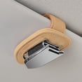 thumbnail image 2 of Clip de sujeción para visera de automóvil para gafas de sol, accesorios para automóvil, seguro Beige2, 2 of 9