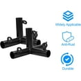 thumbnail image 3 of 2pcs 4 Way Corner Canopy Fitting - Fits 3/4" EMT - Cage Frame Corner Kit for Golf Basebal Batting Cage, 3 of 7