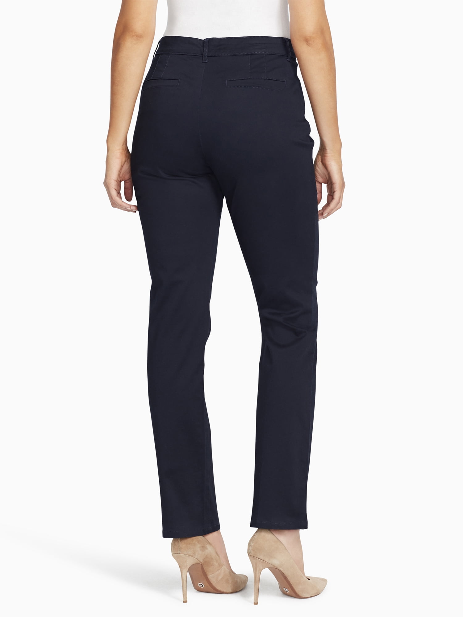 Gloria Vanderbilt Women's Anita Straight Trouser Pant