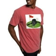 thumbnail image 4 of CafePress - Black Lab Golfer Ash Grey T Shirt - Mens Comfort Colors Shirt, 4 of 5