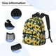 thumbnail image 3 of Disketp Sunflowers Mochila Ligera Clásica con Múltiples Bolsillos, Mochila Casual para Hombre y Mujer, Ideal para Escuela, Trabajo y Viajes, 3 of 6