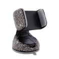 thumbnail image 1 of Bling Rhinestone Car Phone Holder Windshield Dashboard Mount Adjustable Phone Holder for Easy View GPS Screen Compatible with iPhone 5 6s 7 8s 9 10 SE XS XR S20 - Black 1, 1 of 1
