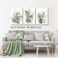 thumbnail image 4 of Hieng Wildflower Poster Pink Watercolor Botanical Floral WallColorful Canvas Prints Set of 3 Modern Minimalist Flower Pictures Decor Painting Bedroom Bathroom Living Room, 4 of 6