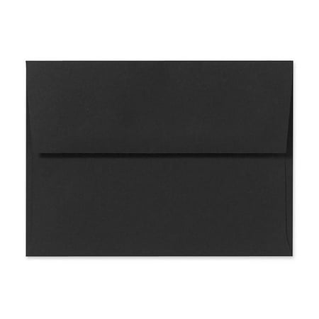 LUX A10 Invitation Envelopes (6 x 9 1/2) 250/Box Midnight Black (F-4590-B-250)