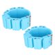 thumbnail image 2 of 2 uds pulsera con soporte de peso para Yoga entrenamiento ajustable pulsera Unisex ejercicio de brazos Sportlight azul, 2 of 8