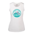thumbnail image 2 of Women's Levelwear White Colorado Rockies Macy Spring Training Badge Bold Tank Top, 2 of 3