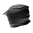 thumbnail image 6 of 1Storm Adult Motocross Helmet BMX MX ATV Dirt Bike Downhill Mountain Bike Helmet H637 Racing Style; Matt Black + Goggles + Skeleton Black Glove Bundle, 6 of 9