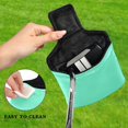 thumbnail image 4 of Haosy Spearmint Golf Mallet Putter Cover Strong Magnetic Leather Golf Club Headcover Closure, 4 of 7