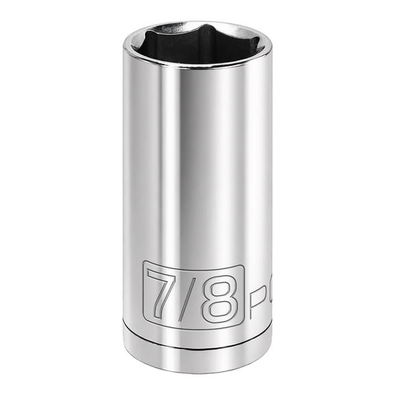 Powerbuilt 3/8 Inch Drive x 7/8 Inch 6 Point Deep Socket - 641208