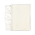 thumbnail image 1 of Bufanda de cachemira blanca Lona Scott 174 x 28 cm, 1 of 2