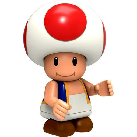 K'NEX Super Mario Series 5 Toad 2 Minifigure (Loose)