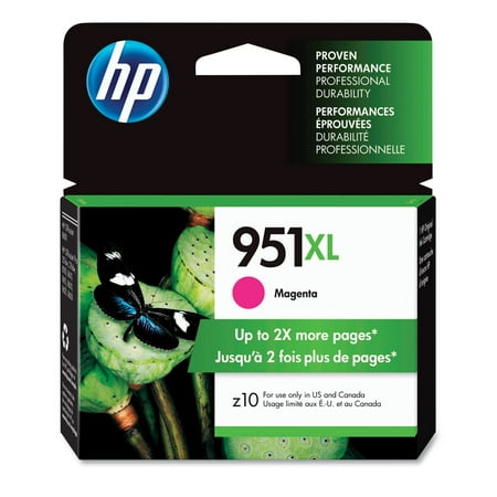 HP 951XL High Yield Magenta Original Ink Cartridge (CN047AN) (Single Pack)