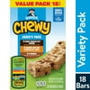 Quaker Chewy Granola Bars, Variety Pack, 0.84 oz Bars, 18 Count