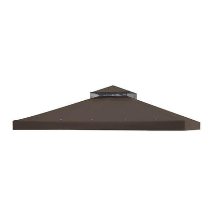 Gazebo Cover - Yescom 2 Tier 11.4'x11.4' Replacement Gazebo Canopy Top Patio Cover