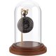 thumbnail image 1 of Pocket Watch Glass Display Dome with Hook 5.7"x4" Watch Display Jar Decorative Watch Display Case with Wood Base Plants Dome Showcase for Pocket Watch Medals Collectibles Ornaments, 1 of 5