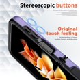 thumbnail image 5 of for Samsung Galaxy Z Flip 6 Case, Hinge Protector and Shockproof TPU and Microfiber for Samsung Galaxy Z Flip 6 (Purple), 5 of 12