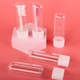 thumbnail image 4 of CRILSTYLEO 8 Pcs Couvre-Tête de Brosse à Dents Résistant à l'Eau Réutilisable en Plastique Transparent pour le Camping, 4 of 8