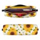 thumbnail image 2 of Fotbe European-style Pattern Sunflower A Estuche para Lápices de Cuero con Estampado, Estuche con Cremallera Resistente, Organizador Compacto y Elegante para Papelería, 2 of 7
