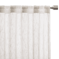 thumbnail image 1 of Bouclair Cream Eneca Back-Tab/Rod-Pocket Curtain 52x96 in (132x244 cm), 1 of 10