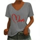 thumbnail image 1 of Camiseta sin mangas con cuello en V y estampado informal elegante para mujer OAVQHLG3B Store  lin121212, 1 of 5