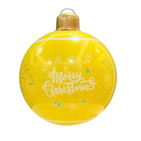 PEIBang Inflatable Christmas Ball Ornaments Outdoor Winter Decorations,Xmas Hanging Ornaments for Yard Holiday Patio Decor
