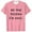 Pink, variant on Men's "My Dog Thinks I'm Cool" Novelty Tee - Pet Lover T-Shirt, Polyester, Casual Style, Dog Parent Gift