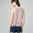 thumbnail image 2 of Aeropostale Womens Lace Up Tank Top, Multicoloured, Juniors, Small, 2 of 2