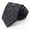 Black Gray Blue, variant on Fashion 3.15 " Brown Large Flower Pattern Men's Tie Business Casual Wedding 8cm Wide Tie