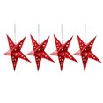 thumbnail image 2 of MasteelfCA 4pcs Christmas Pentagram Lampshade 3d Paper Five Point Star Ceiling Lampshade, 2 of 7