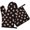 Pioneer Flower Floral Print Pattern-1, variant on Pioneer Flower Floral Print Pattern 1-Pack Oven Mitts Set, Heat Resistant Kitchen Gloves, 7.7" X 12"