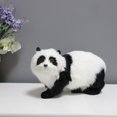 thumbnail image 2 of LOVIVER Panda Figurine Statue Artificial Panda Miniatures Model Kids Toy, 2 of 8