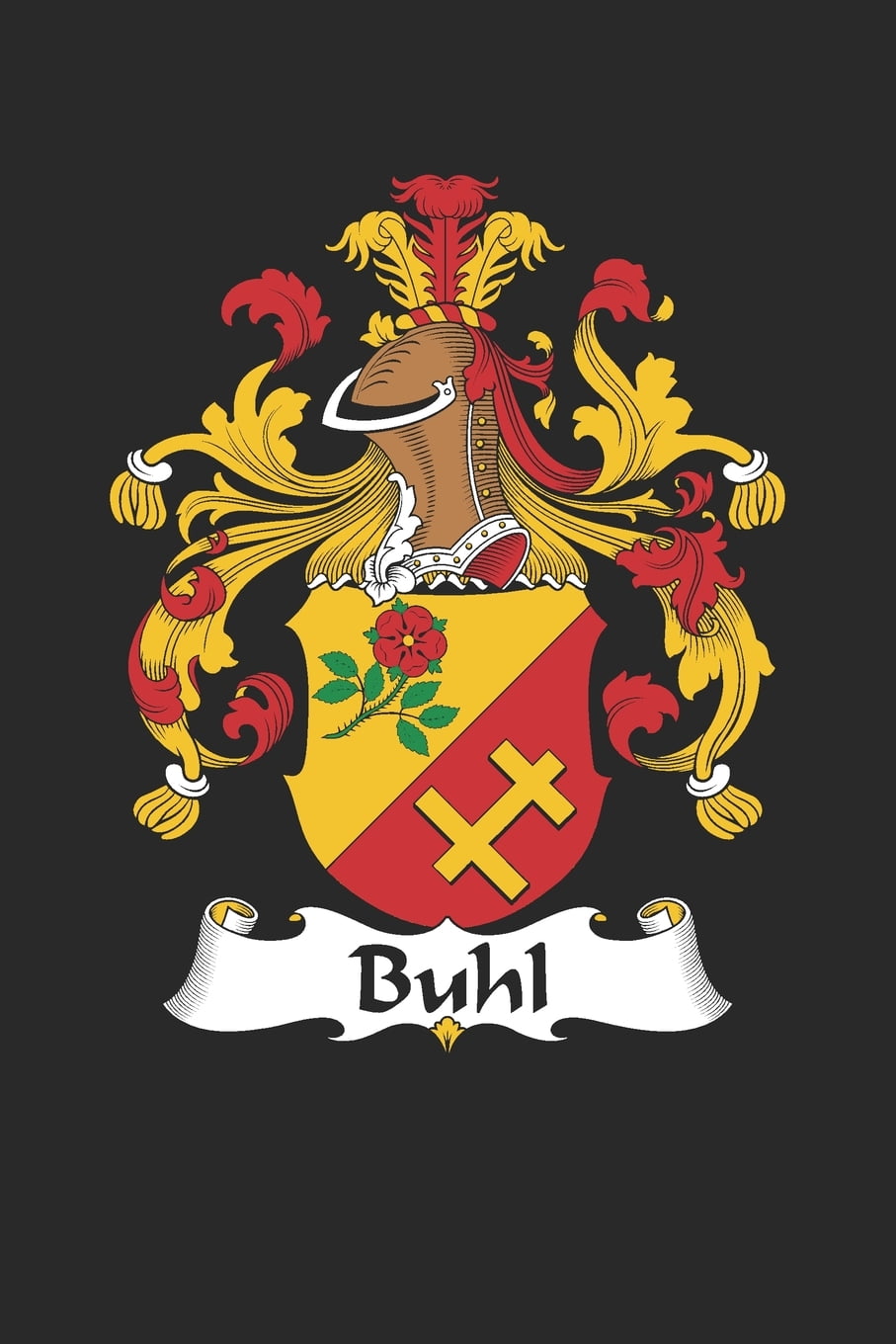 Buhl Buhl Coat Of Arms And Family Crest Notebook Journal 6 X 9 100 buhl-buhl-coat-of-arms-and-family-crest-notebook-journal-6-x-9-100