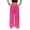 Hot Pink, variant on Casual Pants For Women Womens Pants Fashionable And Casual Solid Color Sequin And Dance High Waist Straight Wide Leg Trousers