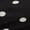 BLACK/WHITE, variant on Women's One Shoulder Scarf Neck Polka Dot Crop Blouse