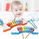 thumbnail image 3 of Xilófono de madera para niños: instrumentos musicales, kit de aprendizaje preescolar, 3 of 5