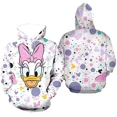 thumbnail image 3 of MINISO Disney Donald Duck - Sudadera unisex con gráficos de dibujos animados en 3D para hombre y mujer, estilo retro, informal, moda deportiva, estilo callejero, 3 of 5